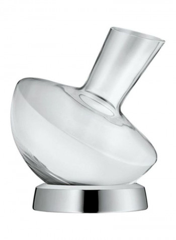 Jette Joop Decanter With Stainless Steel Base Clear/Silver 0.75L
