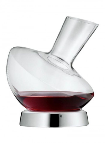 Jette Joop Decanter With Stainless Steel Base Clear/Silver 0.75L