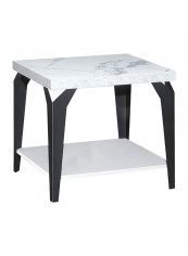 Marbella End Table With Undershelf Multicolour 59 x 55 x 59centimeter