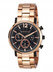 Men's Analog Display Stainless Steel Band Watch 1762-22