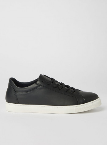 Classic Leather Sneakers Black