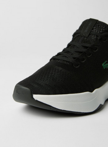 Court-Drive Fly Textile Sneakers Black/White