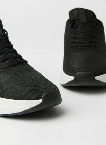Court-Drive Fly Textile Sneakers Black/White