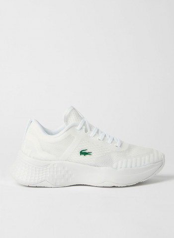 Court-Drive Fly Textile Sneakers White