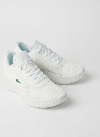 Court-Drive Fly Textile Sneakers White