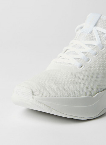 Court-Drive Fly Textile Sneakers White