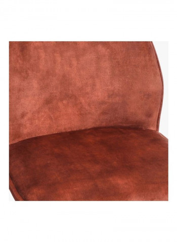 Gregor Swivel Dining Chair Brown/Black