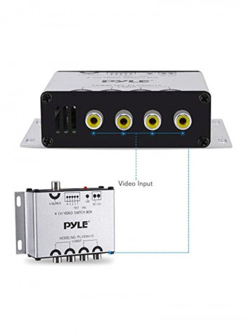 4-Channel Car Video Switcher Box