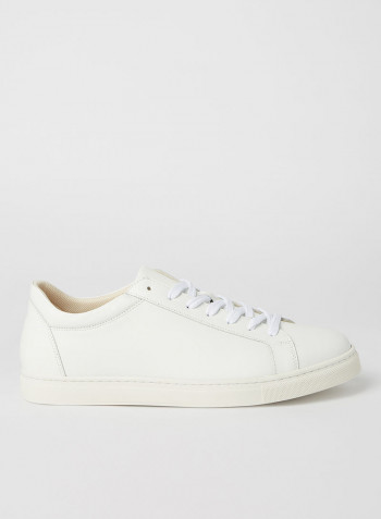 Classic Leather Sneakers White
