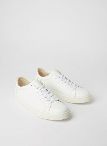 Classic Leather Sneakers White