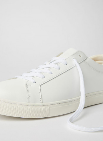 Classic Leather Sneakers White