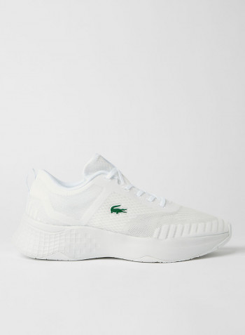 Court Drive Fly Textile Sneakers White