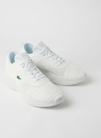 Court Drive Fly Textile Sneakers White