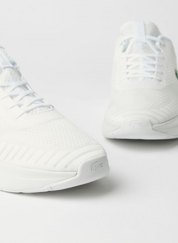 Court Drive Fly Textile Sneakers White