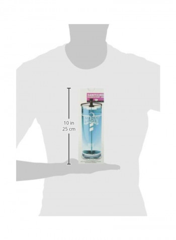 Sanitizing Disinfectant Jar Clear 4x4x10.6inch