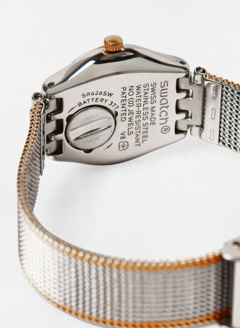 Women's Full Silver Jacket Analog Watch YSS327M