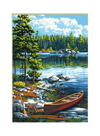 Lake Paint Kit Blue/Green