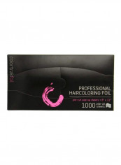1000-Piece Pre-cut Pop-up Professional Haircoloring Foil Sheets Silver