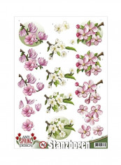 Amy Design Punchout Sheet Pink/White/Green