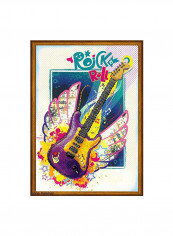 Counted Cross Stitch Kit Purple/Yellow/Blue reviews Counted Cross Stitch Kit Purple/Yellow/Blue