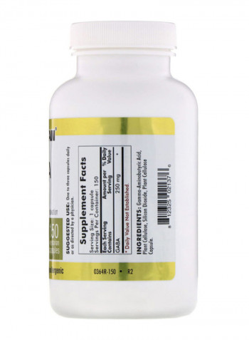 GABA Dietary Supplement - 150 Capsules