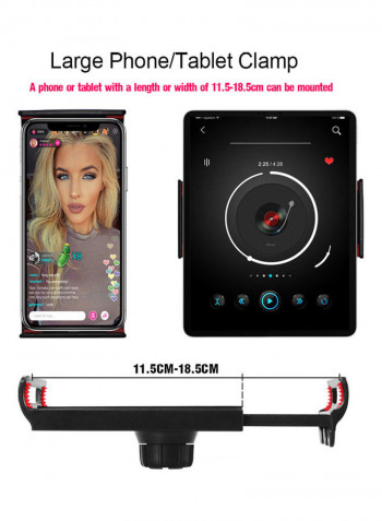 Professional LED Ring Light for Photography Pink/Black