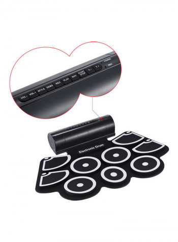 Electronic Roll Up Drum Pad Set