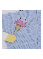 Three-Dimensional Unicorn Pattern Knitting Wool Blanket