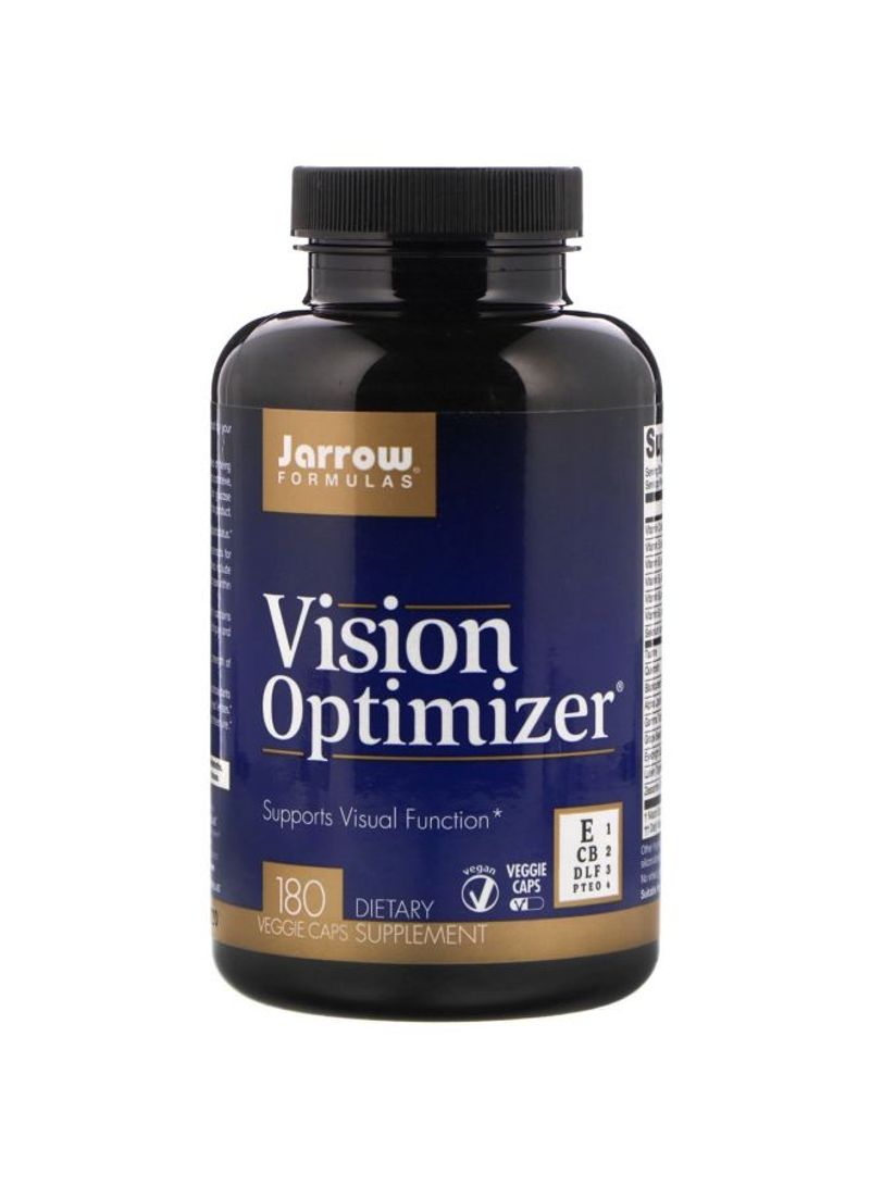 Vision Optimizer Dietary Supplement - 180 Veggie Caps