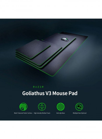 Goliathus V3 Gaming Mouse Pad 94x41x0.3cm Black