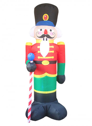 Decorative Inflatable Nutcracker Multicolour
