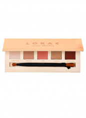 5-Colour Shades Brazen Eye Shadow Palette With Brush Multicolour