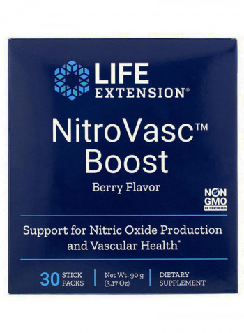 Berry Flavor Nitro Vasc Boost - 30 Sticks