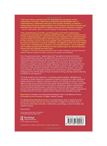 Spatial Reasoning In The Early Years: Principles, Assertions And Speculations Paperback