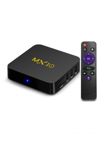 Mx10 4K Smart TV Box V334 Black