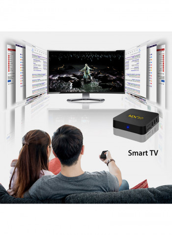 Mx10 4K Smart TV Box V334 Black
