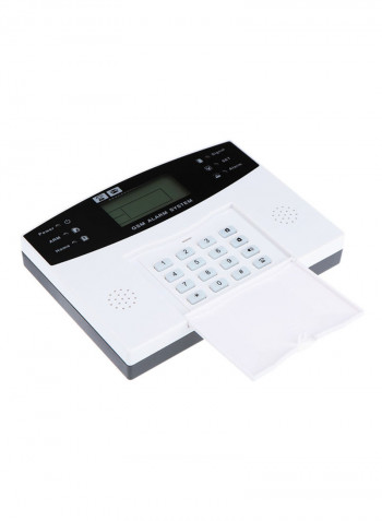 Wireless Security Alarm System White/Black/Blue