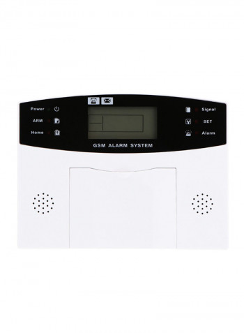 Wireless Security Alarm System White/Black/Blue