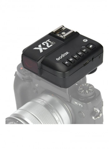 Wireless Ttl Flash Trigger Transmitter 7.2x7x5.8centimeter Black