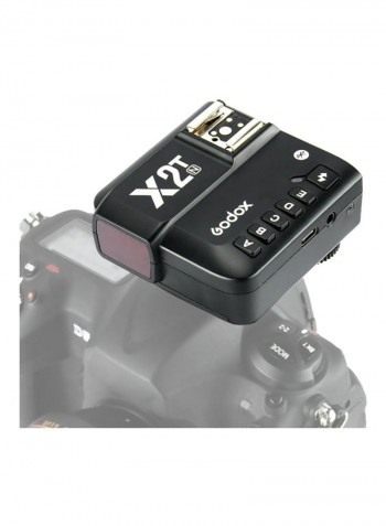 Wireless Ttl Flash Trigger Transmitter 7.2x7x5.8centimeter Black