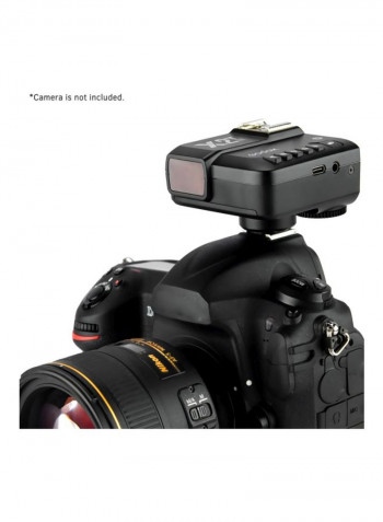 Wireless Ttl Flash Trigger Transmitter 7.2x7x5.8centimeter Black