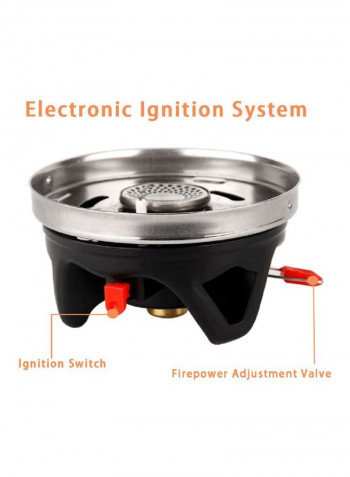 Alumina Camping Gas Stove 13x13x38سم