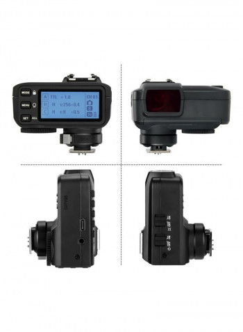 Wireless Ttl Flash Trigger Transmitter 7.2x7x5.8centimeter Black