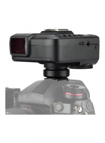 Wireless Ttl Flash Trigger Transmitter 7.2x7x5.8centimeter Black