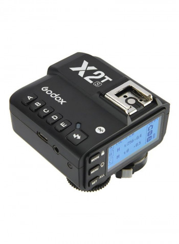 Wireless Ttl Flash Trigger Transmitter 7.2x7x5.8centimeter Black