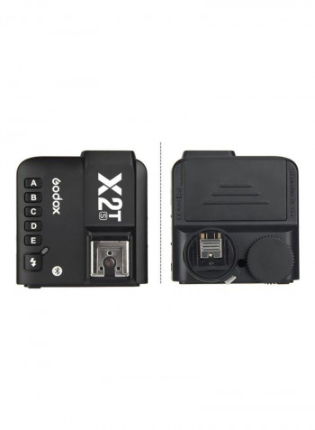 Wireless Ttl Flash Trigger Transmitter 7.2x7x5.8centimeter Black