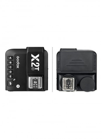 Wireless Ttl Flash Trigger Transmitter 7.2x7x5.8centimeter Black