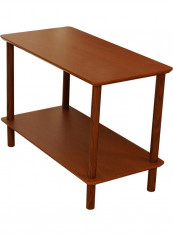 2-Tier End Table Brown