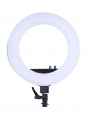 LED Video Ring Light 18inch White/Black