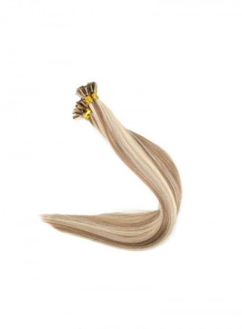 3-Piece U Tip Hair Extension Beige 20inch